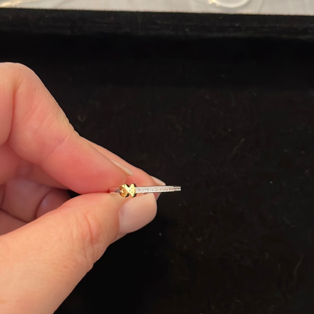 NWOT Tous vermeil two tone ring 🧿 - Picture 2 of 5